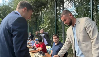 Чемпион мира по шахматам Сергей Карякин провел мастер-класс для жителей района Свиблово Чемпион мира по шахматам Сергей Карякин провел мастер-класс для жителей района Свиблово