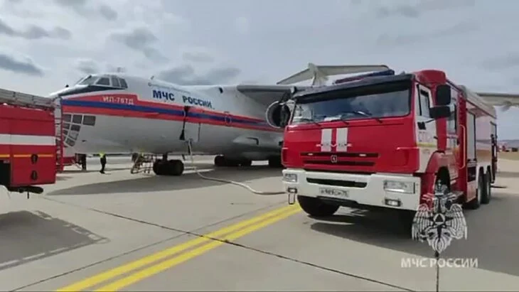 Авиацию МЧС России привлекли к тушению природных пожаров в Забайкалье