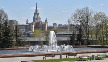 Фонтанный комплекс на Поклонной горе начали готовить к зиме