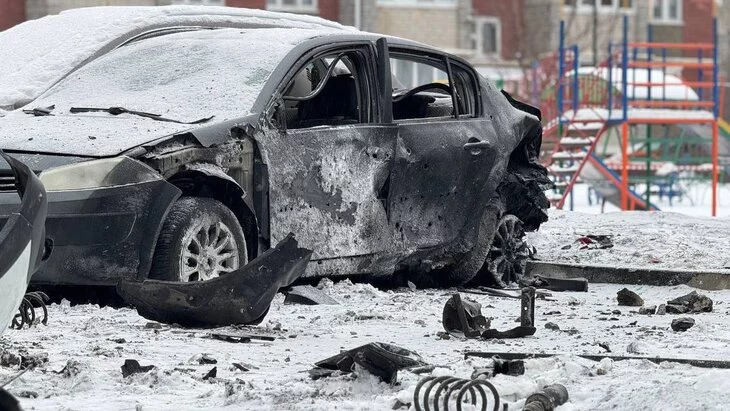 Более 500 машин были повреждены из-за обстрелов Белгорода с 29 декабря