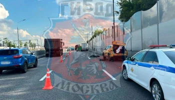 Один человек погиб в результате ДТП на юго-востоке Москвы