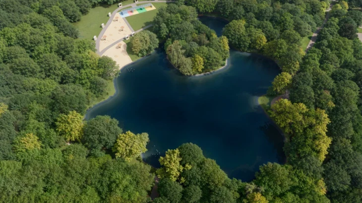 Стартовала реабилитация Голубинского пруда на юго-западе Москвы Стартовала реабилитация Голубинского пруда на юго-западе Москвы