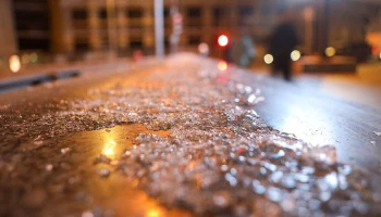 Московских водителей предупредили о гололедице в ночь на 7 декабря