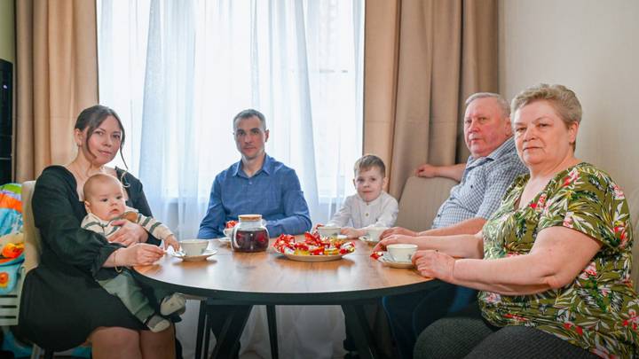 Семья Ткачевых