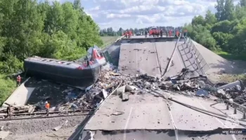 Глава региона Богомаз: обрушившийся в Брянской области мост весил порядка 800 тонн