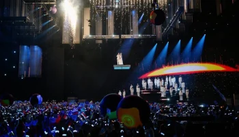 Финал "Интервидения" начался в Москве