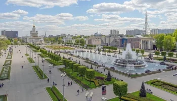 Реставрация павильона №8 "Юные натуралисты" завершается на ВДНХ