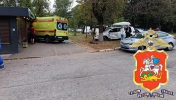 Полиция начала проверку после ДТП с участием машины скорой помощи в Королеве