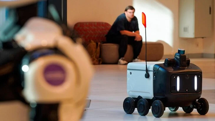 Порядок работы роботов-курьеров утвержден в столице Порядок работы роботов-курьеров утвержден в столице