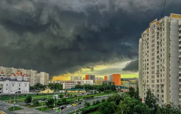 Ураган «Орхан» пришел в Москву