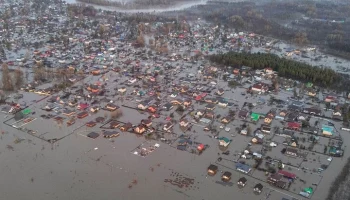 Уровень Урала в Оренбурге стал рекордным за всю историю наблюдений