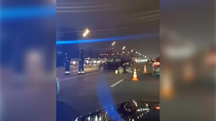 ДТП с участием нескольких автомобилей произошло в районе Поклонной горы ДТП с участием нескольких автомобилей произошло в районе Поклонной горы
