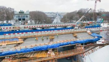 Сергей Собянин рассказал о реконструкции Воробьевского путепровода