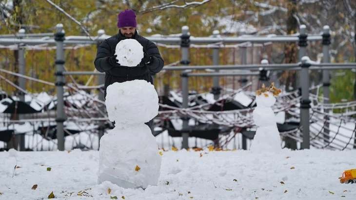 Высота снежного покрова в Москве достигла 59 сантиметров Высота снежного покрова в Москве достигла 59 сантиметров
