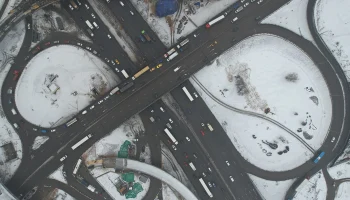 ДТП с возгоранием автомобиля произошло на&nbsp;внутренней стороне 70 километра МКАД