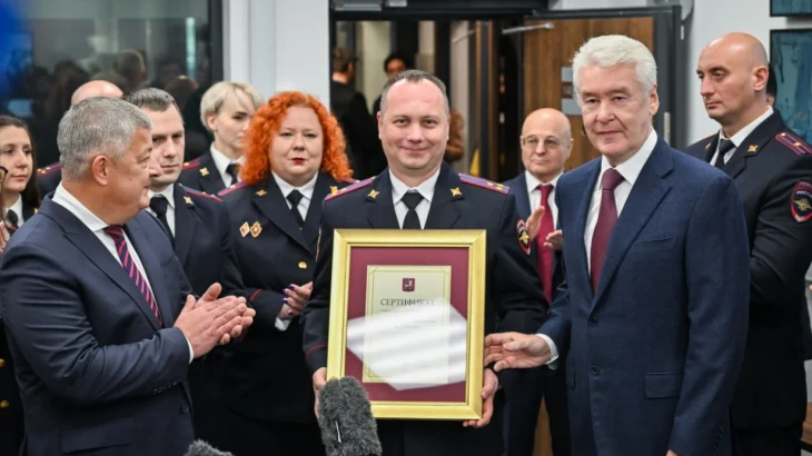 Сергей Собянин открыл два современных здания ОВД Сергей Собянин открыл два современных здания ОВД