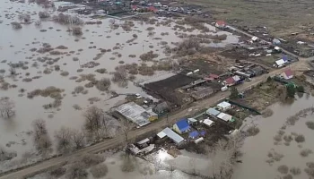 Уровень воды в реке Тобол у Кургана снизился до 1011 сантиметров