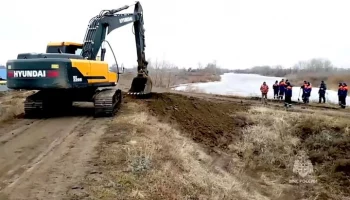 Уровень воды в реке Тобол у Кургана увеличился на 9 см за ночь