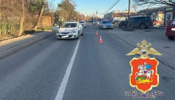 Автомобиль сбил несовершеннолетнего в подмосковных Химках