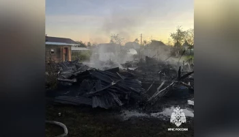 Трое мужчин погибли при пожаре в дачном доме под Вологдой