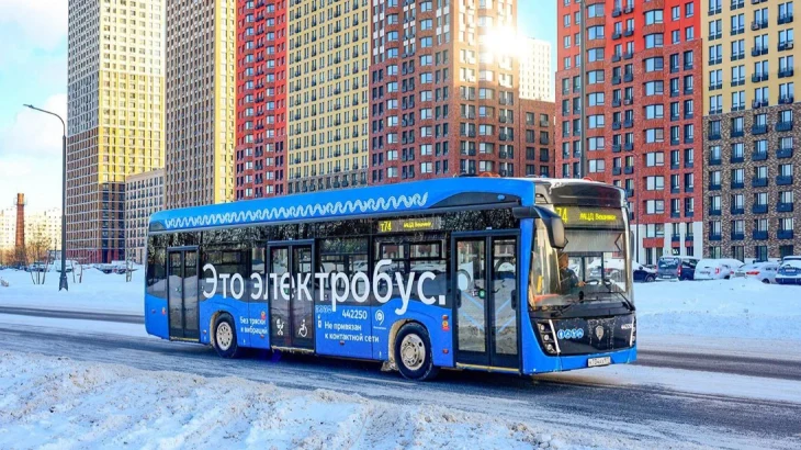 Собянин: Новые электробусы пополнят городской парк в этом году Собянин: Новые электробусы пополнят городской парк в этом году