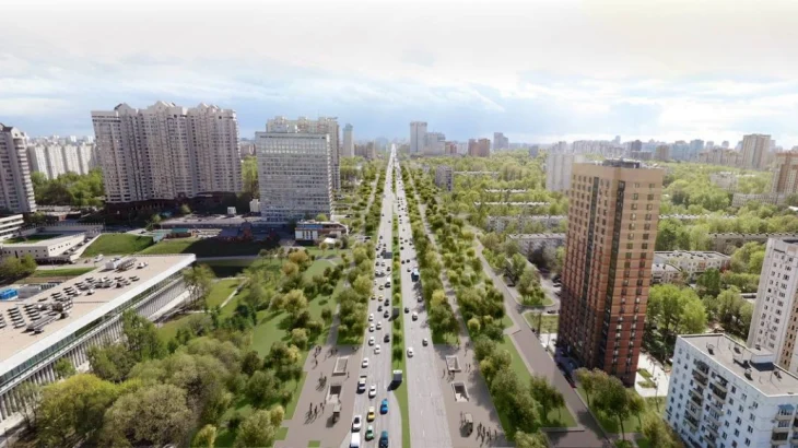 Бирюков: Началось благоустройство Профсоюзной улицы и проспекта 60-летия Октября Бирюков: Началось благоустройство Профсоюзной улицы и проспекта 60-летия Октября