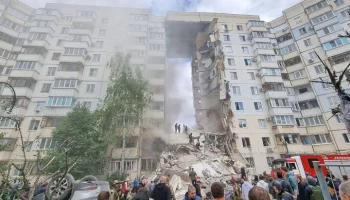 МО РФ: жилой дом в Белгороде повредили фрагменты ракеты "Точка-У"