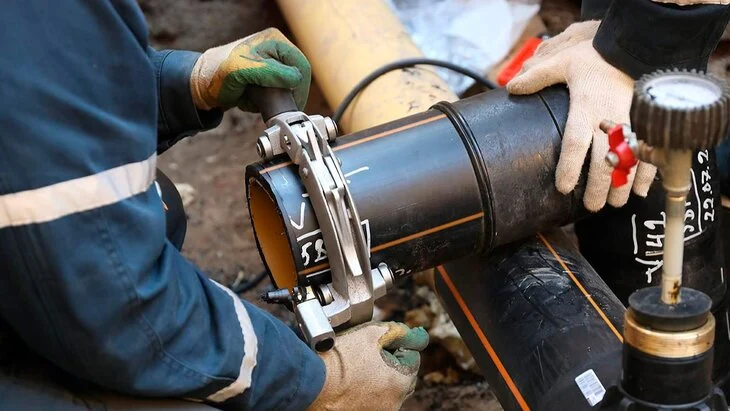 Участок газопровода реконструировали в районе Косино-Ухтомский Участок газопровода реконструировали в районе Косино-Ухтомский