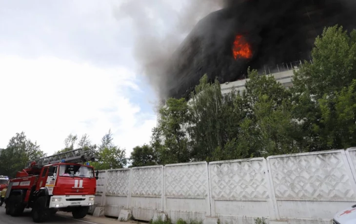 Два человека погибли при пожаре в НИИ «Платан» во Фрязине
