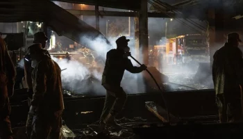 В Полтавской области Украины после взрывов повредился объект инфраструктуры