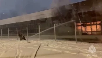 Пожар в здании на Шоссе Энтузиастов был локализован на площади в 2 000 квадратных метров