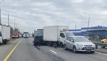 Четыре пассажира маршрутки пострадали в ДТП в Богородском округе Подмосковья