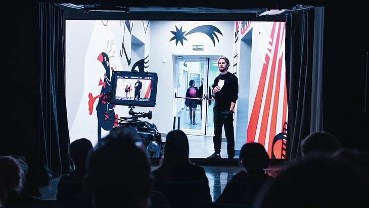 Сергунина пригласила москвичей на дни открытых дверей в "Кинокампусе Горького" Сергунина пригласила москвичей на дни открытых дверей в "Кинокампусе Горького"