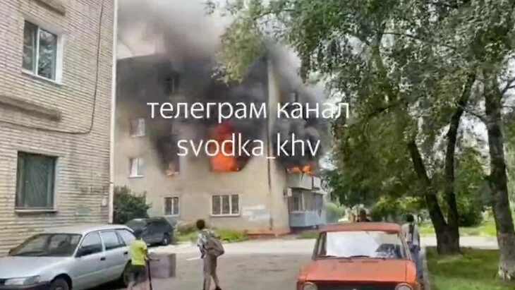 Взрыв газа произошел в доме в селе Тополеве под Хабаровском Взрыв газа произошел в доме в селе Тополеве под Хабаровском