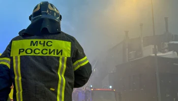 МЧС: Пожар в Мытищах полностью потушен, шесть человек пострадали
