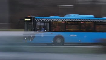 Водителю автобуса, врезавшегося в дерево на юге Москвы, стало плохо за рулем