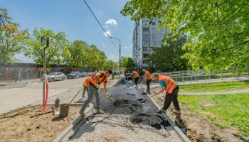В Москве началось благоустройство возле будущего городского вокзала Царицыно