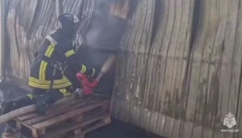 Открытое горение на складе в Ростове-на-Дону ликвидировано