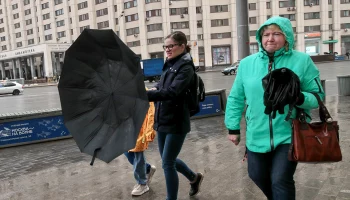 «Желтый» уровень опасности из-за ветра продлили в Москве до четверга