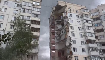 Теплотрасса получила повреждения после обрушения жилого дома в Белгороде