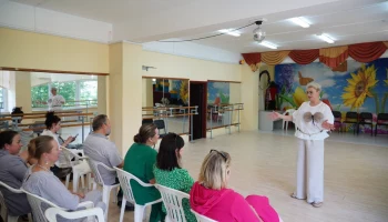 Директор Театра Российской армии Милена Авимская приняла участие в мастер-классе по сценической речи