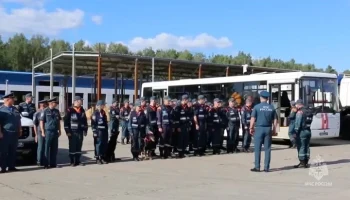 МЧС направило 100 человек на ликвидацию последствий ЧП в Рязанской области