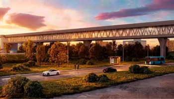 Собянин: На западе Москвы построят пешеходный переход над путями МЦД-4