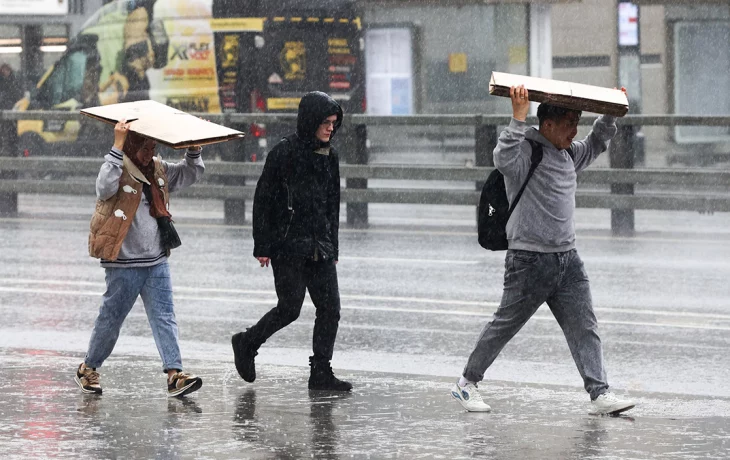 МЧС: До вечера в Москве ожидается кратковременный дождь с грозой