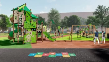 Работы по обновлению сквера начались в районе Отрадное