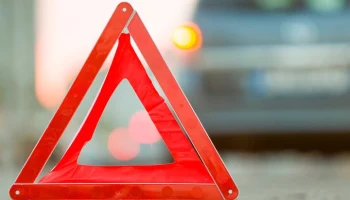 Автомобиль перевернулся на 60-м километре МКАД