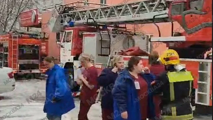 Пожар произошел в роддоме на Госпитальной площади в Москве Пожар произошел в роддоме на Госпитальной площади в Москве