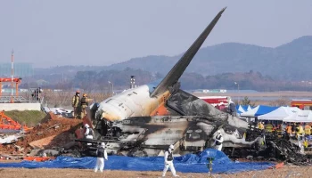 Yonhap: число погибших при крушении самолета в Южной Корее выросло до 151 человека