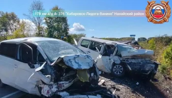 Три человека погибли в лобовом ДТП в Хабаровском крае