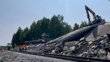 Число пострадавших при подрыве моста под Брянском выросло до 122